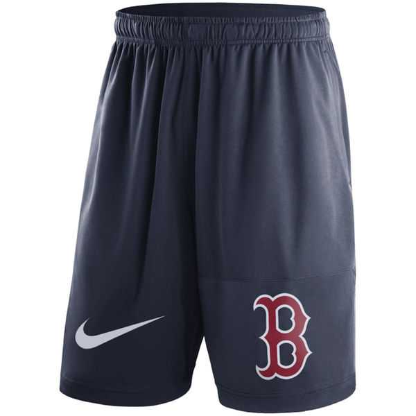 Men's Boston Red Sox Nike Navy Dry Fly Shorts FengYun